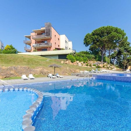 Ferienwohnung Boadella Atico - Seaview Penthouse Lloret de Mar Exterior foto