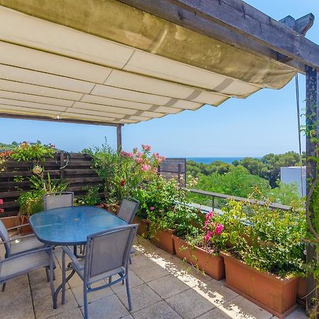 Ferienwohnung Boadella Atico - Seaview Penthouse Lloret de Mar Exterior foto