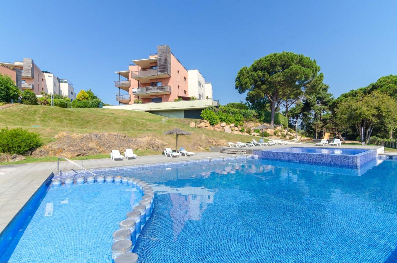 Ferienwohnung Boadella Atico - Seaview Penthouse Lloret de Mar Exterior foto