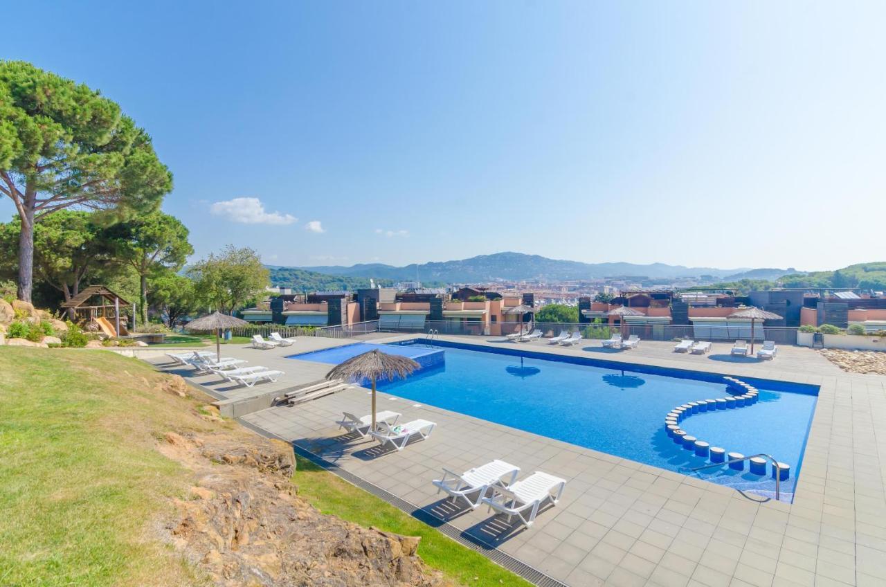 Ferienwohnung Boadella Atico - Seaview Penthouse Lloret de Mar Exterior foto
